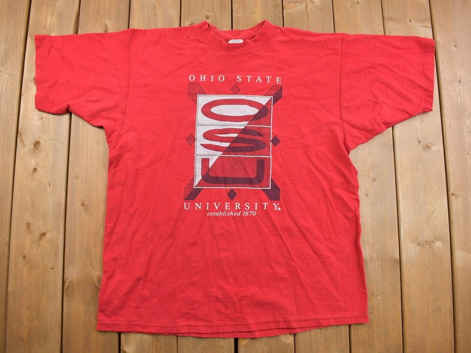 Vintage 1990s Ohio State University Collegiate T-Shirt