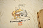 Vintage 1980s Uniroyal Unspeakably Tough Tires Graphic T Shirt