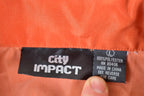 Vintage Y2K Dragon City Graphic Button-Up Shirt Mens M