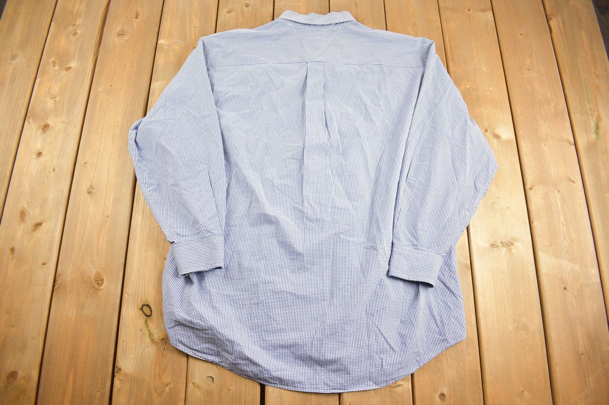 Vintage 1990s Tommy Hilfiger Gingham 100% Cotton Button Up Shirt