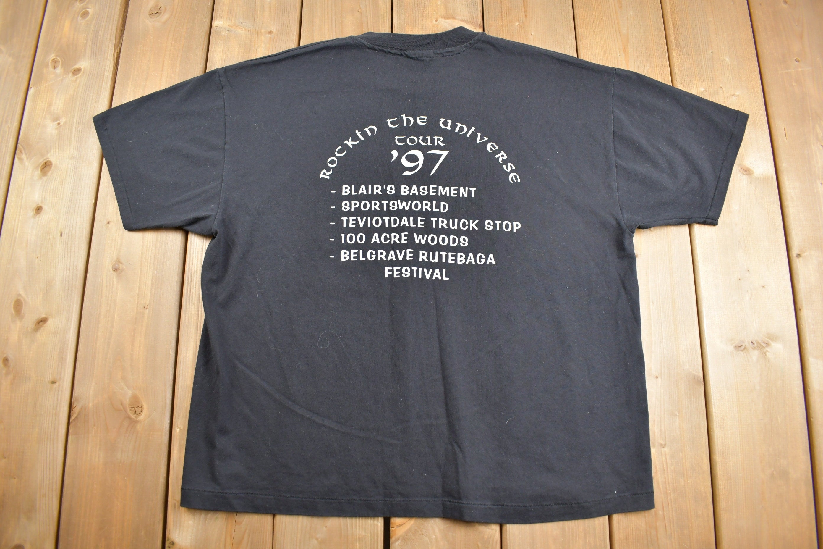 Vintage 1997 White Noyz Graphic T-Shirt