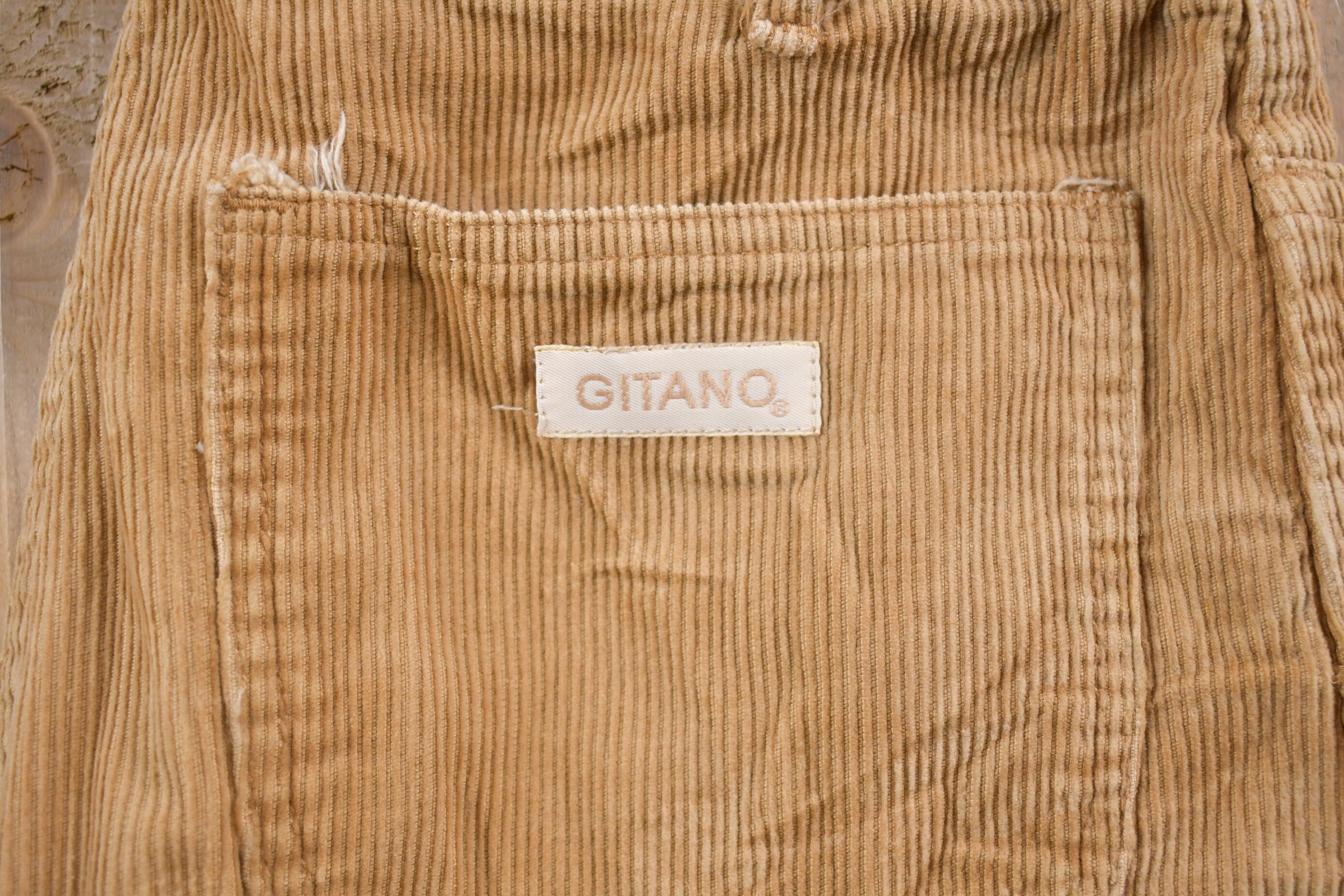 Vintage 1990's Gitano Corduroy Pants 28 x 26