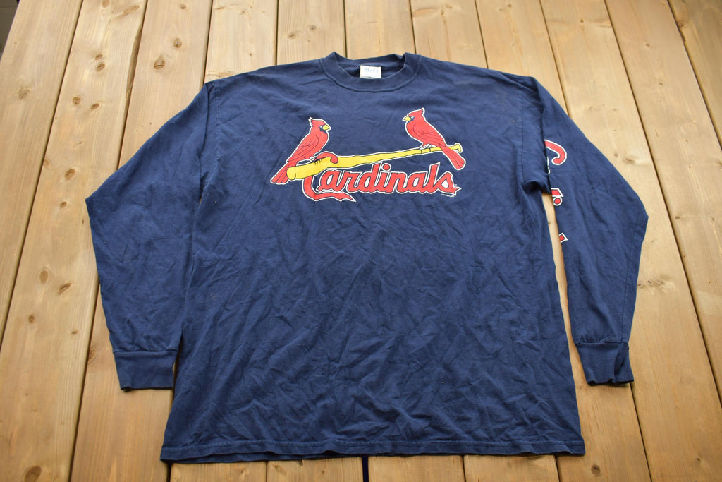 Vintage 2002 St Louis Cardinals MLB Graphic Long sleeve ShirtStreetwear