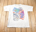 Vintage 1990s Mitre Soccer Distressed Souvenir T Shirt Made In USA Size XL