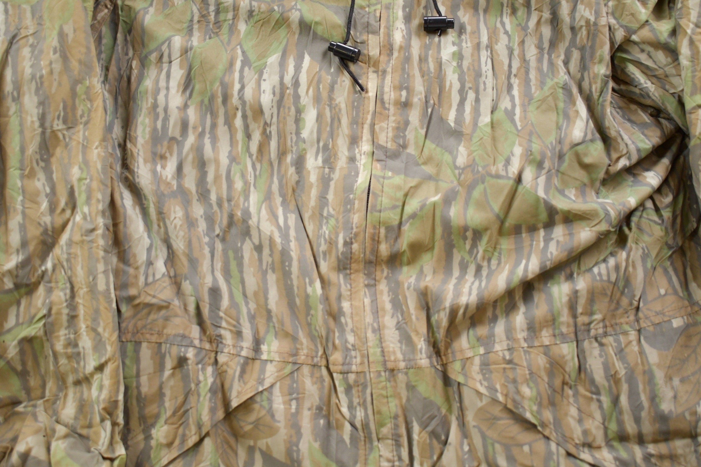 Vintage 1980s Realtree Camo Zip Up Windbreaker Jacket