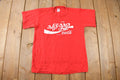 Vintage 1980s Coca Cola Hebrew Graphic T Shirt Size S