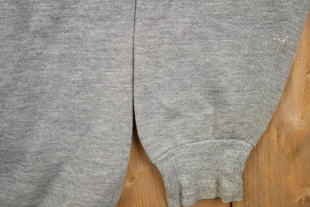 Vintage 1990s Made In USA Eagle Crewneck Sweatshirt