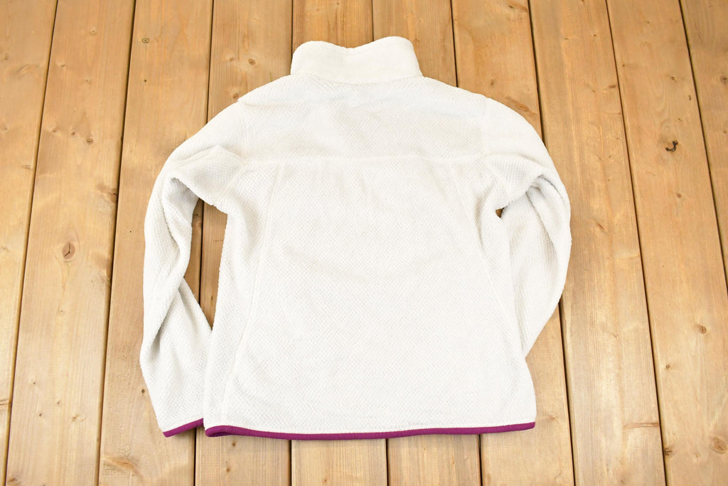 Vintage 1990s Patagonia Quarter Button Fleece Outdoorsman Sweater Women's S