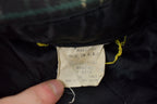 Vintage 1980s Lined Plaid Button Up Shirt
