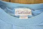 Vintage 1980s Carroll Reed Cute Puppy Crewneck Sweatshirt Womens L