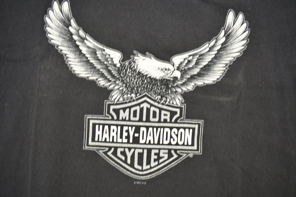Vintage 1997 Hurst Harley Davidson Ottawa Canada T-Shirt