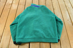 Vintage 1990s L.L. Bean Deep Pile Fleece Sweater Jacket Men's XL / Outdoors / Full Zip / Streetwear / Athleisure / Hiking