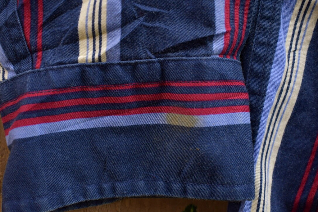 Vintage 1990s Tommy Hilfiger Striped Button Up Shirt