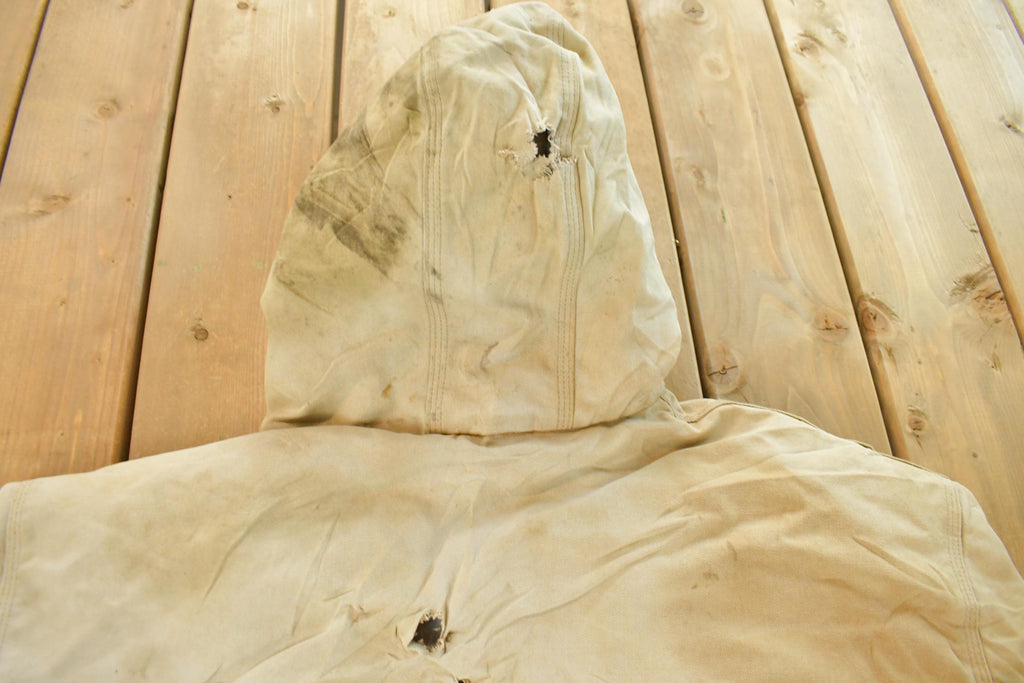 Vintage 1990s Carhartt Distressed Hooded Jacket Men's 2XL
