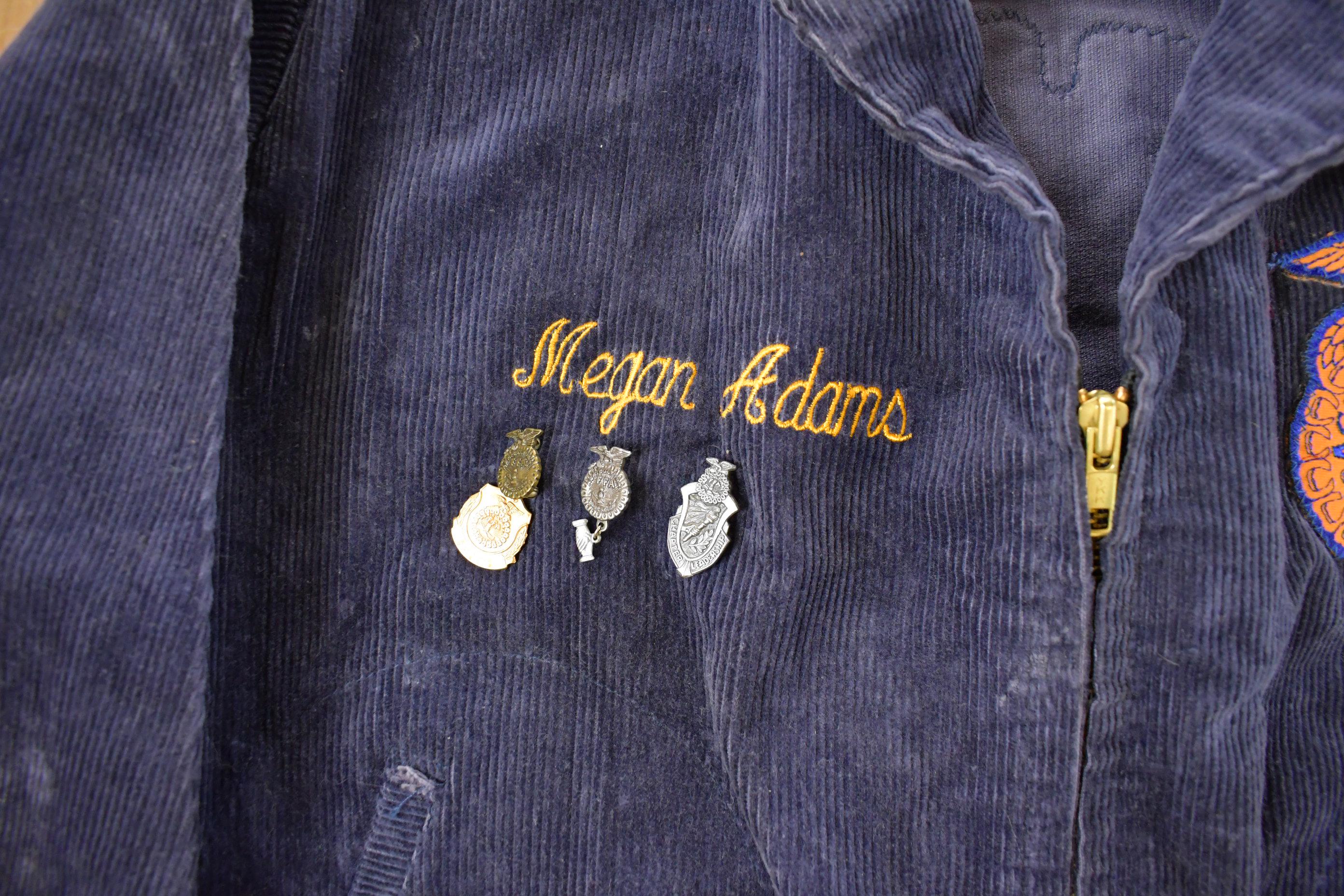 Vintage 1970s FFA Agriculture Education Pennsylvania Corduroy Jacket Men's S