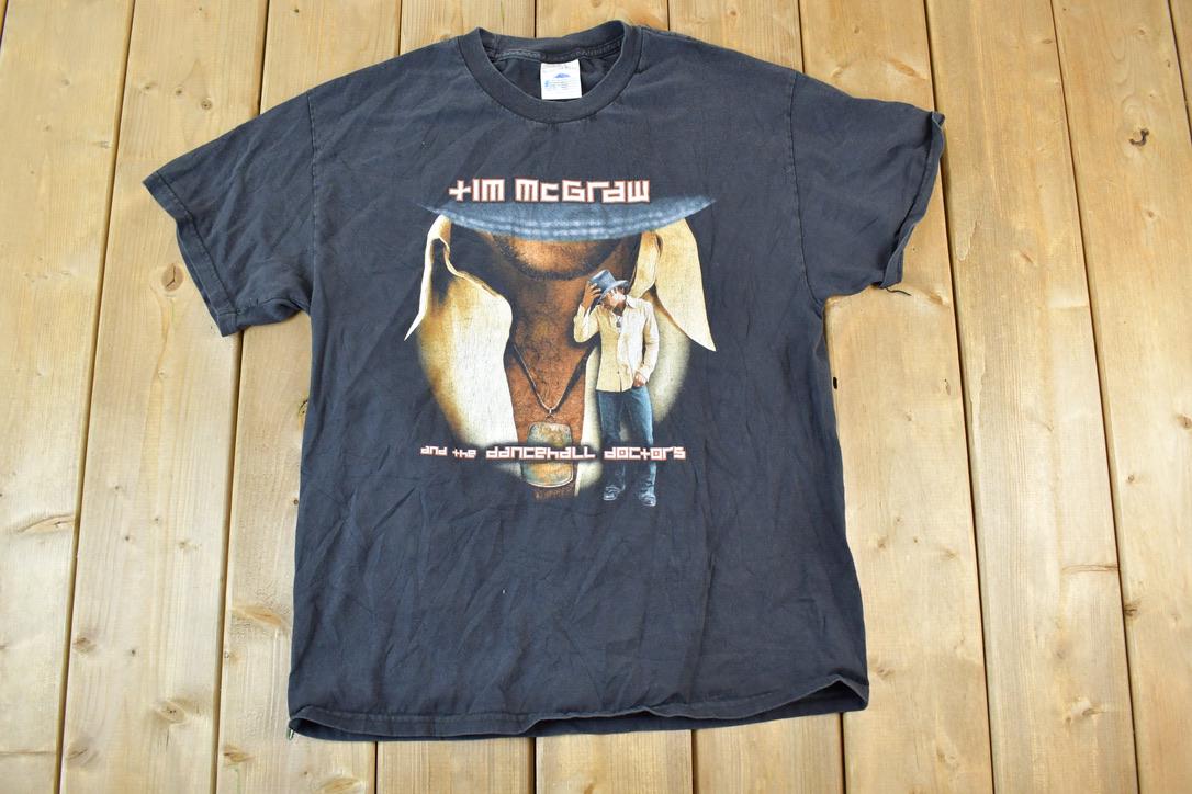 Vintage 1990s Tim McGraw Tour Band T-shirt