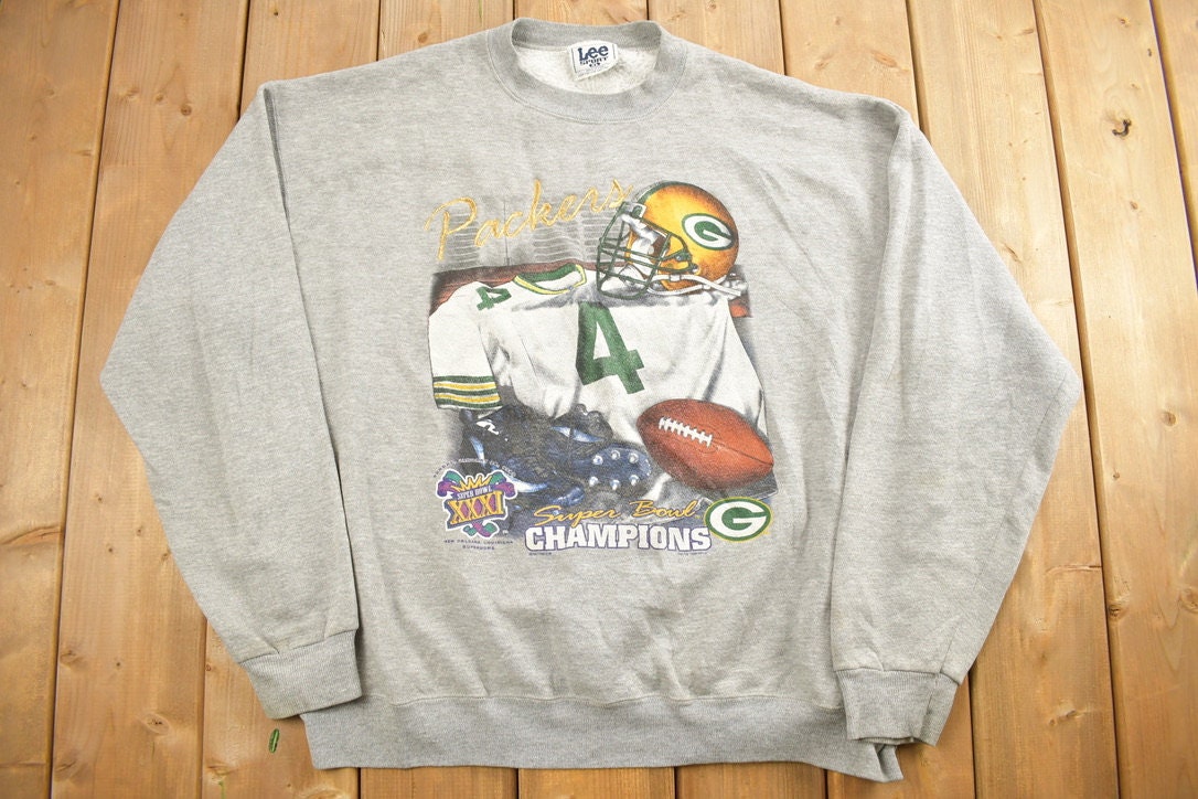 Vintage 1997 NFL Packers Super Bowl Champions Crewneck Sweatshirt