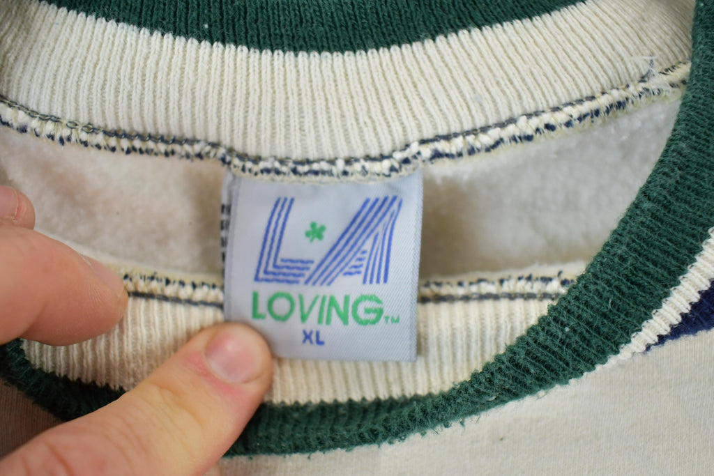Vintage 1990s LA Loving Zips Truck Equipment Inc Souvenir Crewneck Sweatshirt