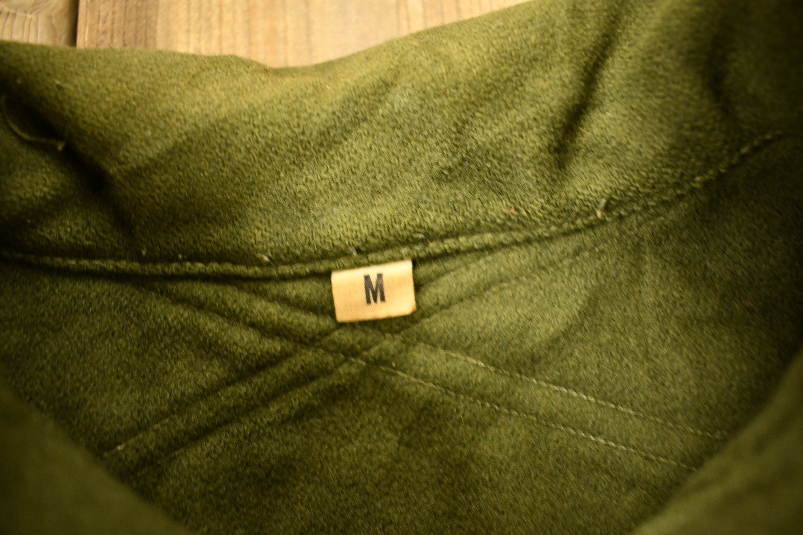 Vintage Military Button Up Shirt