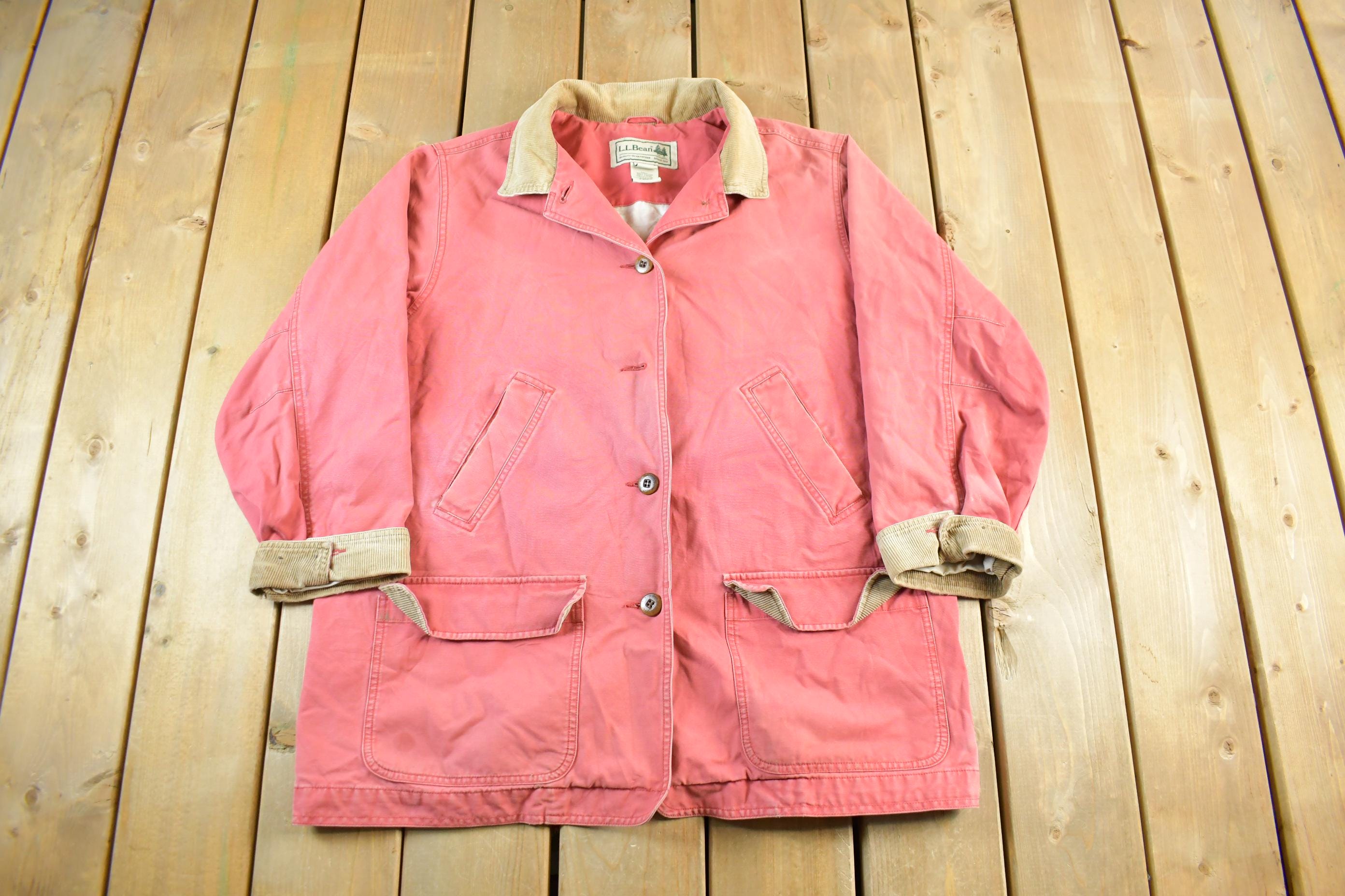 Vintage 2000s L.L. Bean Lined Barn Chore Coat Women's 2X