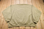 Vintage 1990s Blank Beige Reebok Crewneck Sweatshirt
