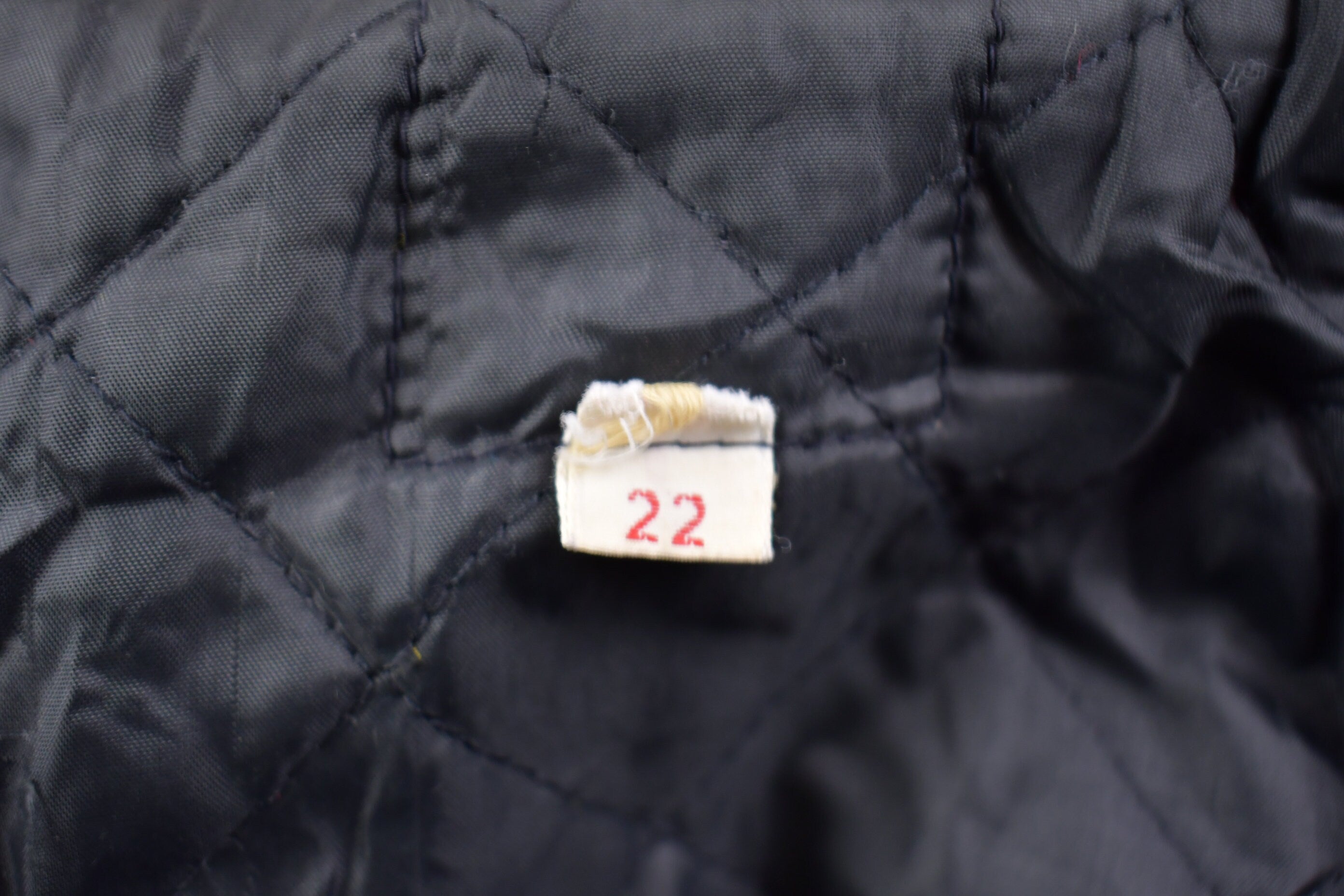 Vintage 1980s Diamond Quilt Lined Waseca Wool Jacket