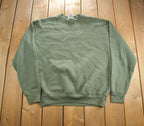 Vintage 1990s Members Mark Crewneck Sweatshirt Made In USA