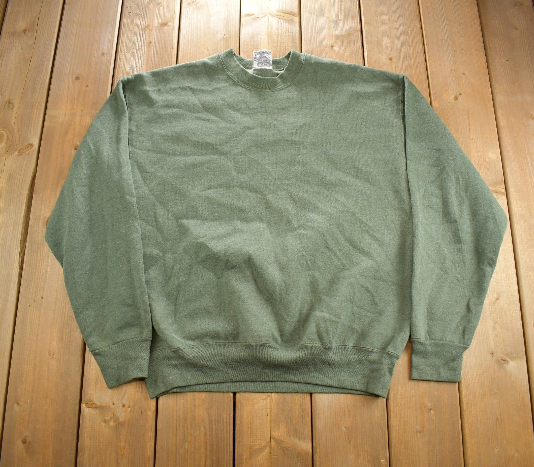 Vintage 1990s Members Mark Crewneck Sweatshirt Made In USA