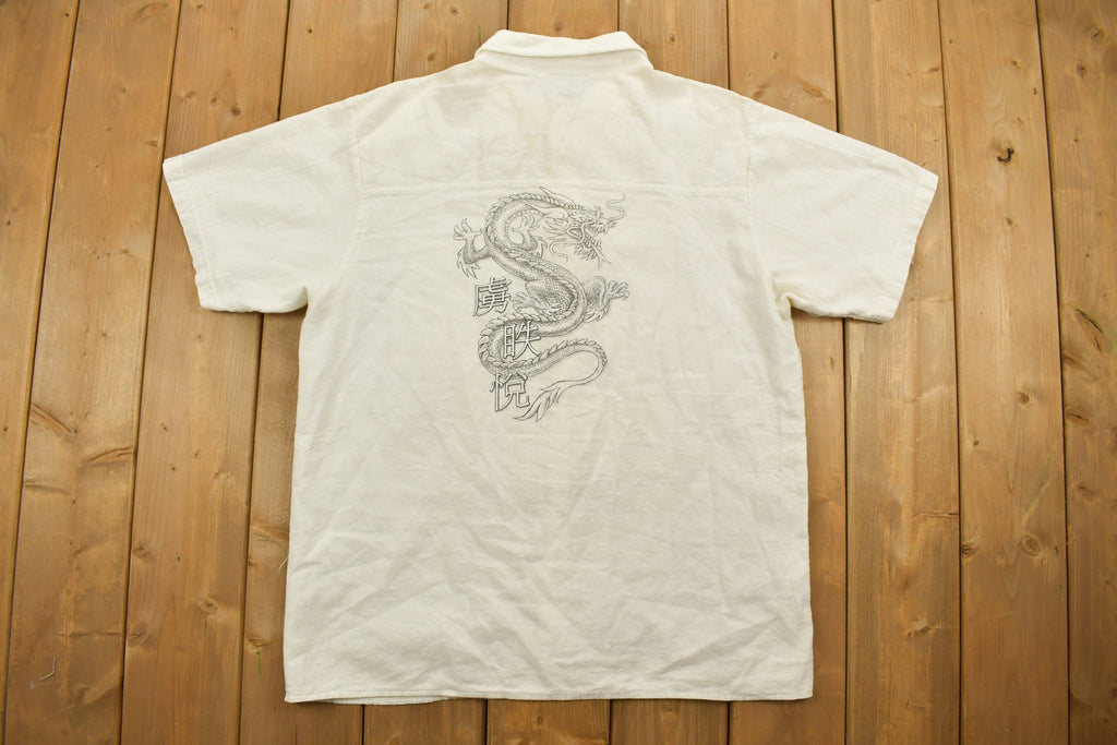Vintage 1990s Key West Florida Short Sleeve Button Up Shirt