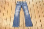 Vintage Deadstock Y2K Miss Me Bedazzled Low Rise Jeans Women's Size 26x31