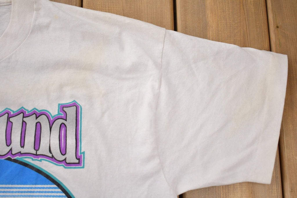Vintage 1990s Spellbound 4X4 Pickup Truck Wizard Graphic T-Shirt