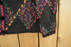 Vintage 1990s Sophisticate Petite Argyle Knit Cardigan Sweater Women's Medium