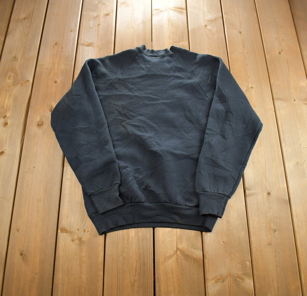 Vintage 1980s Harvard University Distressed Crewneck Made In USA