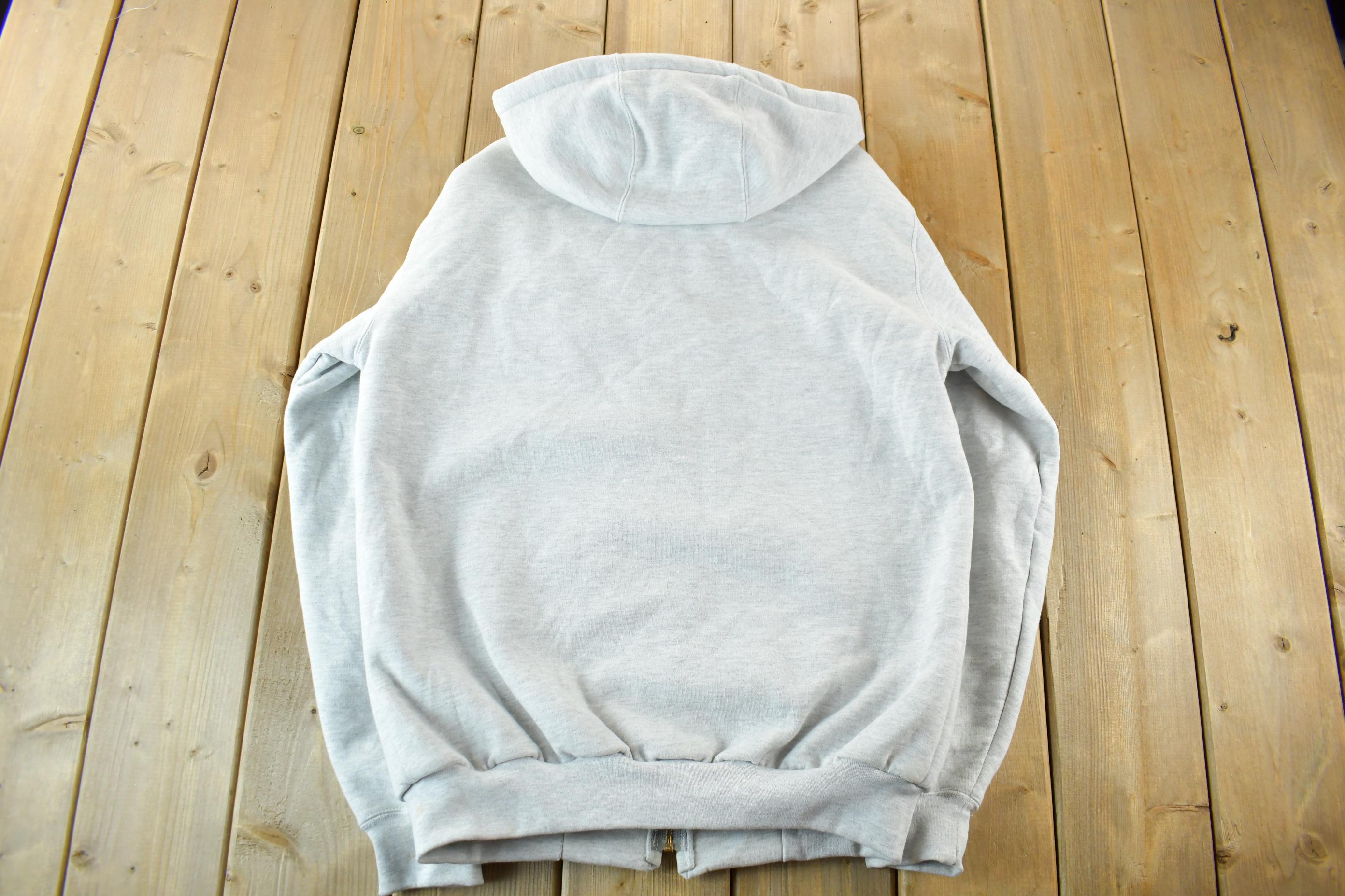 Vintage 1990s Carhartt Zip Up Thermal Hoodie