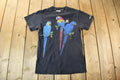 Vintage 1990s Valley Zoo Parrots Graphic T-Shirt