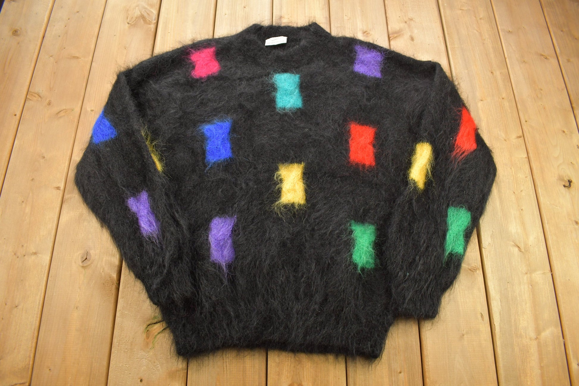 Vintage 1990s Charlotte Castle Mohair Knitted Sweater