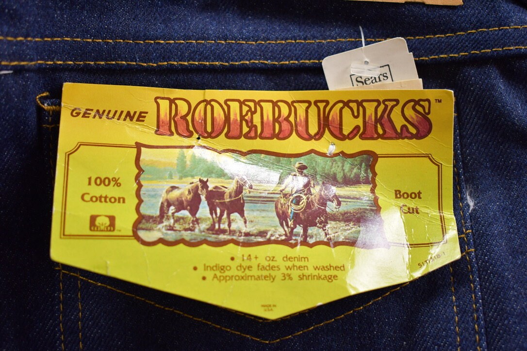 Vintage 1980s Roebucks Pants Size 30 x 33