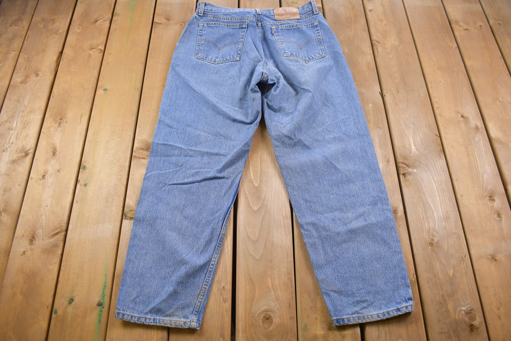 Vintage 1990s Levi's 560 Red Tab Jeans Size 32 x 28