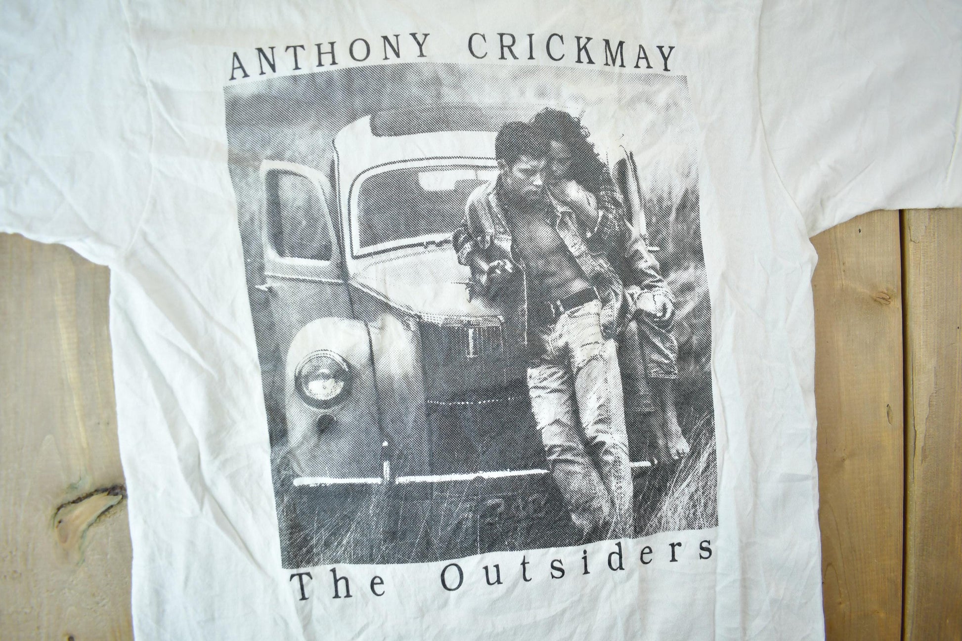 Vintage 1980s Anthony Crickmay The Outsiders Movie Promo T-shirt