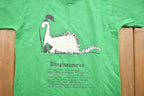 Vintage 1990s Clarkson University Knightasaurus Definition Collegiate T-Shirt