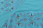 Ethnic Print Quarter Zip Sweatshirt