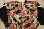 Vintage 1990s Silver Threads All Over Print Windbreaker
