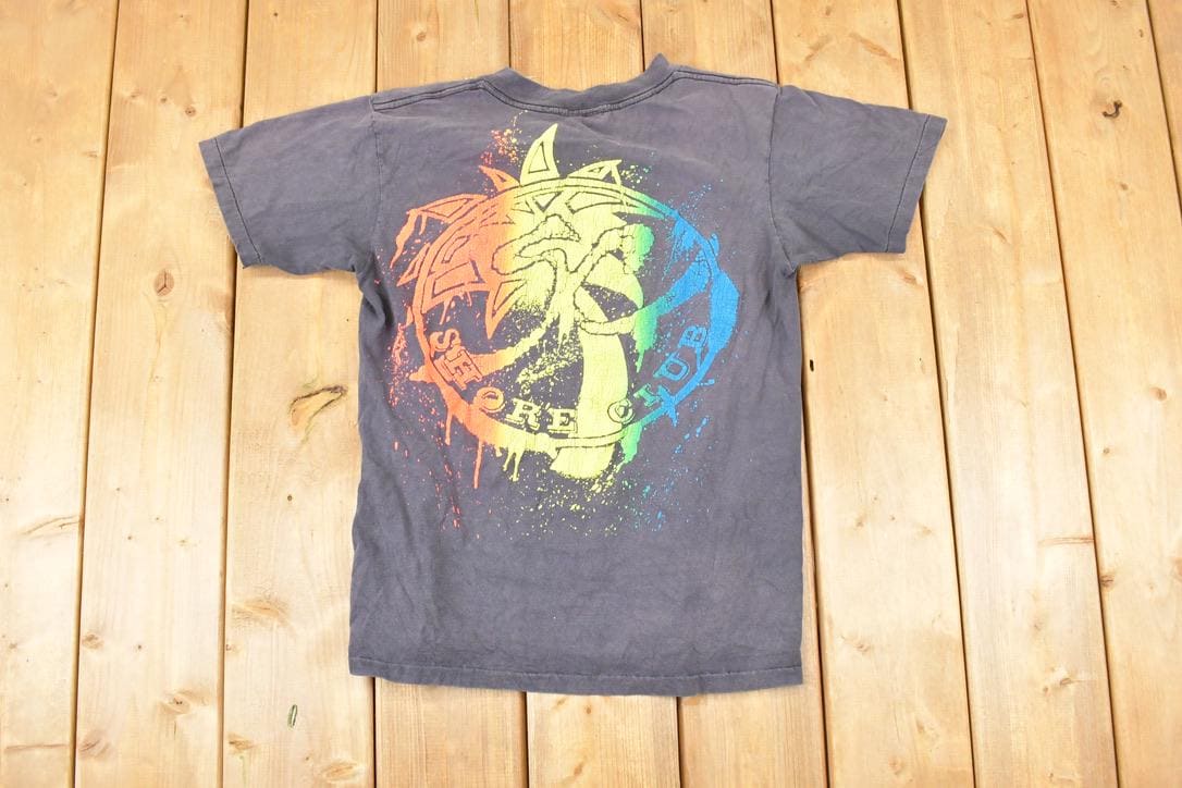 Vintage 1990s Shore Club Souvenir Surfing T-Shirt Men's S