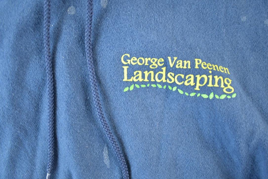Vintage 1990s Landscaping Champion Premium Reverse Weave Hoodie Sweatshirt Mens XXL