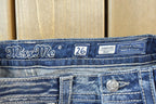 Vintage Y2K Miss Me Bedazzled Low Rise Jeans Size 26x31
