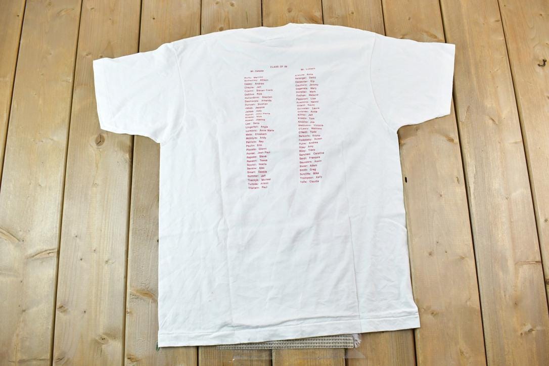 Vintage 1990s St Mark Class Of 89 Souvenir T-Shirt