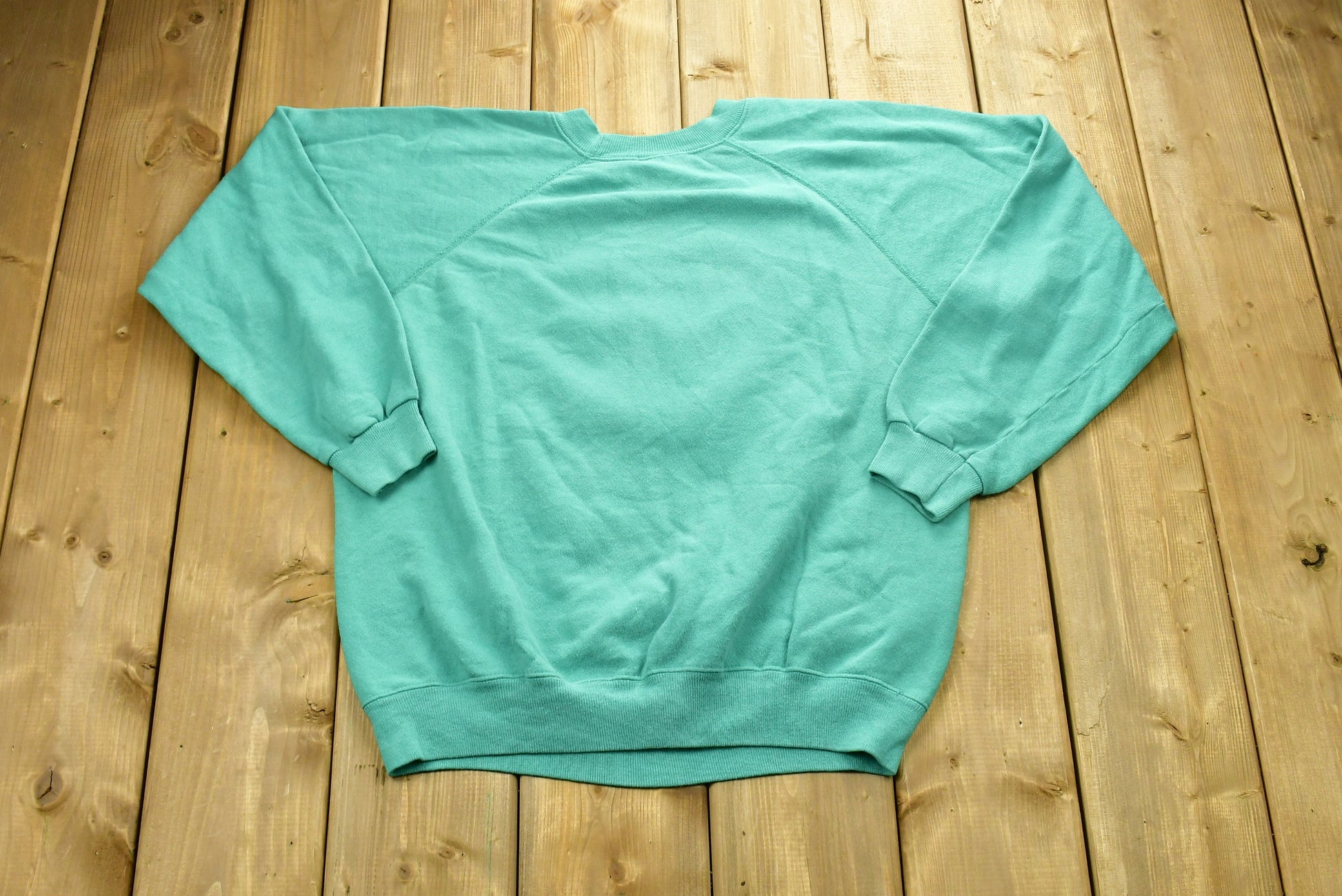 Vintage 1989 Palm Springs Senior Class Raglan Crewneck Sweatshirt / 80s Crewneck / Souvenir / Made In USA / Travel And Tourism