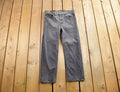 Vintage 1990s Levi's 603 Black Jeans Size 35x34 Vintage Denim