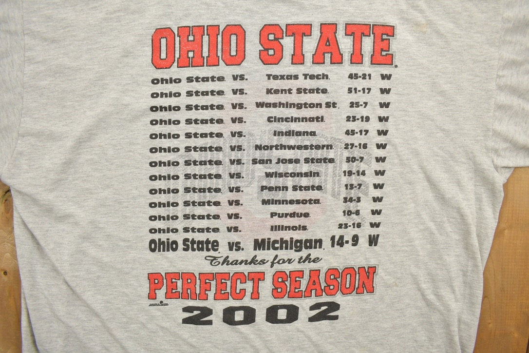Vintage 2002 Ohio State University Collegiate T-Shirt