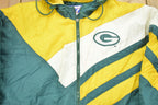 Vintage 1990s Green Bay Packers NFL Logo7 Puffer Jacket